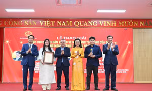 Trao giải Cuộc thi Bảo vệ nền tảng tư tưởng của Đảng trong ngành Công Thương năm 2026’   