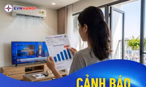EVNHANOI cảnh báo hoá đơn tiền điện tăng cao trong tháng 6
