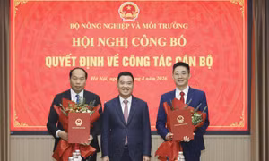 Bổ nhiệm Chánh Văn phòng và Thư ký Bộ trưởng Bộ Nông nghiệp và Môi trường