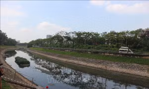 Đưa công nghệ hiện đại 'giải cứu' ô nhiễm sông Tô Lịch
