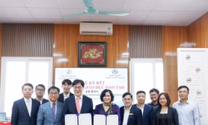  Trường Cao đẳng Kỹ thuật Y Dược Hà Nội áp dụng mô hình đào tạo 'Bệnh viện - Nhà trường - Doanh nghiệp”