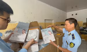Thu giữ lượng lớn quạt điện không rõ nguồn gốc xuất xứ tại Hà Nội 