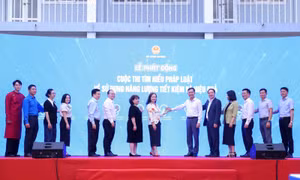 Phát động Cuộc thi Tìm hiểu pháp luật về sử dụng năng lượng tiết kiệm và hiệu quả