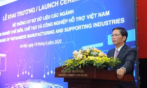 Ra mắt hệ thống cơ sở dữ liệu ngành công nghiệp chế biến, chế tạo