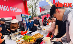 Nhiều gian hàng đạt doanh thu hàng trăm triệu đồng trong ngày thứ 3 của Hội chợ Mùa Xuân 2026 