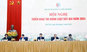 Gấp rút hoàn thiện Nghị định hướng dẫn thi hành Luật Đất đai (sửa đổi)
