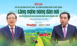 Diễn đàn Chủ tịch Hội Nông dân Việt Nam - Bộ trưởng Bộ NN&MT lắng nghe nông dân nói