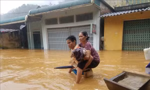Mưa lũ nghiêm trọng tại các huyện miền núi Thanh Hóa, 9 người chết, 2 người mất tích