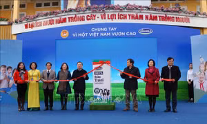 Khoảng 1,2 triệu học sinh ở Hà Nội thụ hưởng Đề án Chương trình Sữa học đường