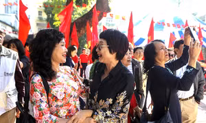 65 năm trường THPT Việt Đức (Hà Nội): Yêu thương và tự hào 
