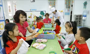  Sáng tạo như giáo viên mầm non  