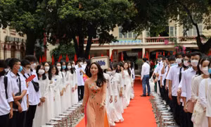 Các trường trung học không kiểm tra, đánh giá đối với các nội dung tinh giản