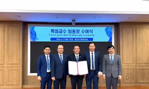 Vinh danh GS.TS Nguyễn Trung Việt có nhiều đóng góp quốc tế