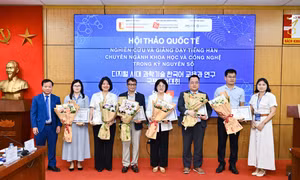 Chương trình tiếng Hàn Khoa học và Công nghệ hiện thực hóa Nghị quyết 57  
