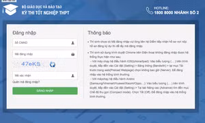 Những tình huống thường gặp và hướng khắc phục khi thí sinh đăng ký nguyện vọng trực tuyến 