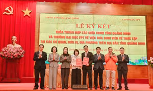 Đưa sinh viên về xã, phường hỗ trợ triển khai Nghị quyết 57