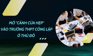 Tin tức TV: Mở 'cánh cửa hẹp' vào trường THPT công lập ở Thủ đô 