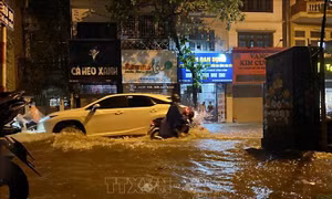 Ngày 13/8, Bắc Bộ và Thanh Hoá có mưa lớn cục bộ