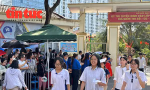 Thí sinh Hà Nội nhận định đề thi Ngoại ngữ vừa sức, bám sát chương trình học