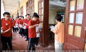 Bộ Giáo dục và Đào tạo kiểm tra, làm rõ kết quả thi môn Toán tại tỉnh Tuyên Quang