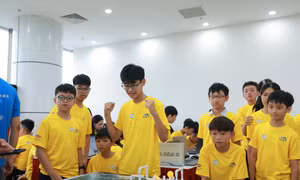 Học sinh tranh tài tại chung kết quốc gia STEM, AI và Robotics