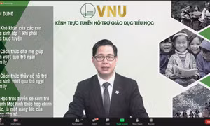 Chuyên gia 'bật mí' cách đồng hành cùng trẻ lớp 1 khi học online