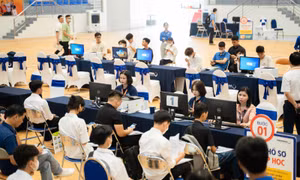 Nhiều trường đại học đón tân sinh viên
