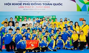 Đoàn TP. Hồ Chí Minh xếp thứ nhất tại Hội khỏe Phù Đổng toàn quốc lần thứ X