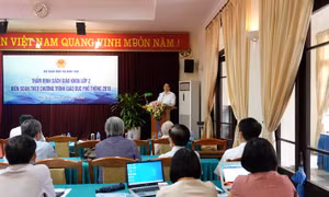 Bắt đầu thẩm định sách giáo khoa lớp 2 theo chương trình giáo dục phổ thông mới