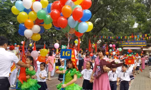 Náo nức không khí lễ khai giảng năm học mới 2018- 2019