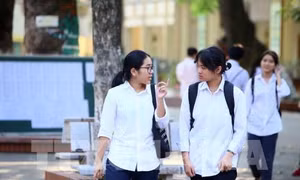 Các trường ngoài công lập bắt đầu nhận đơn đăng ký dự tuyển vào lớp 10 