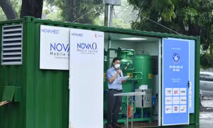Trường Đại học Bách khoa Hà Nội chế tạo container tạo oxy và khí nén y tế di động