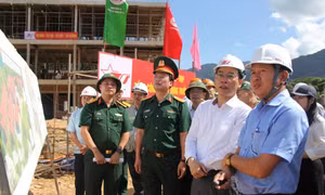 Đảm bảo tiến độ và chất lượng các công trình trường phổ thông nội trú liên cấp 