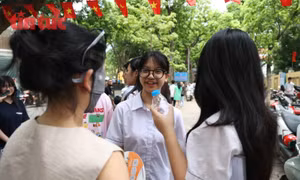 Đề thi Ngữ văn quen thuộc, tạo tâm lý thoải mái cho thí sinh
