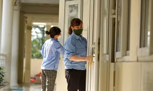 Hà Nội: Trường tiểu học cấp tập chuẩn bị đón học sinh trở lại