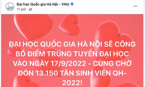 Đại học Quốc gia Hà Nội sẽ công bố điểm chuẩn đại học khi nào và biến động ra sao? 