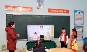 Hỗ trợ học sinh vùng cao học tiếng Anh theo chương trình giáo dục phổ thông mới 