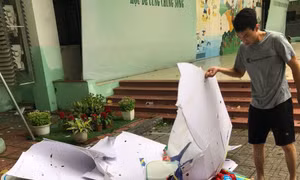 Còn 99 điểm trường chưa thể dạy học trở lại sau bão số 3