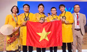 Lần đầu tiên Việt Nam giành 4 Huy chương Vàng Olympic Hóa học Quốc tế