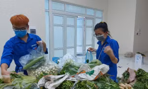 Thanh niên góp sức trẻ đầy lùi dịch COVID-19