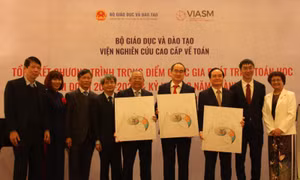 Tiếp tục xây dựng 'hệ sinh thái' Toán học Việt Nam