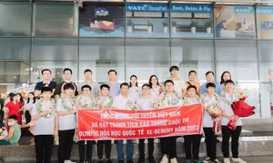 Học sinh đầu tiên của Quảng Nam đoạt huy chương vàng Olympic Quốc tế 