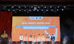 Sáu quán quân quốc gia sẽ tham dự Vô địch tin học văn phòng thế giới 