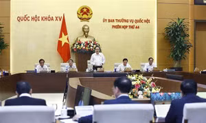 Khai mạc phiên họp thứ 44 của Ủy ban Thường vụ Quốc hội