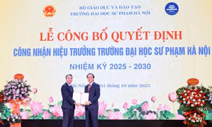 Xây dựng Trường Đại học Sư phạm Hà Nội tương đồng với các đại học trên thế giới 