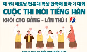 Phát động cuộc thi nói tiếng Hàn khối cao đẳng - lần thứ I 