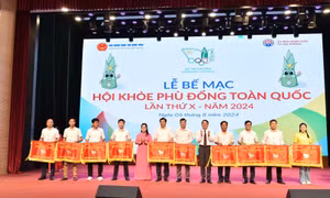 Những hình ảnh đẹp tại lễ bế mạc Hội khỏe Phù Đổng toàn quốc lần thứ X năm 2024