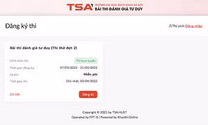 Tuyển sinh 2022: Khởi động các kỳ thi riêng thích ứng với dịch COVID-19