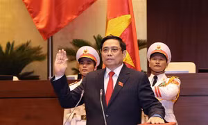 Thủ tướng Chính phủ Phạm Minh Chính: Nguyện cống hiến hết sức mình phụng sự Tổ quốc, phục vụ Nhân dân