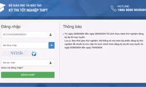 Hướng dẫn đăng ký thi tốt nghiệp THPT 2024 trực tuyến 